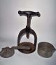 Cast Iron Kitchen Tool 1800s 3 Piece Columbia Meat Juice Press,  Britain Ct Other Antique Home & Hearth photo 3