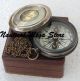 Vintage Robert Frost Poem Compass Brass Compass Nautical Compass Collectible Compasses photo 4