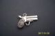 French Stanhope Pictures Sterling Silver Pistol Shaped Viewer Scent Bottle Miniatures photo 1