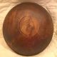 Large Antique 19th Century Handmade Wooden Bowl,  Patina Primitives photo 9