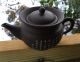 Old Chinese Calligraphy Yixing Zisha Clay Pottery Teapot Teapots photo 3
