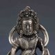 Tibetan Silver Handwork Carved Buddha Statue G751 Other Antique Chinese Statues photo 1
