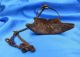 Rare Antique 4 Way Grease Lamp Blacksmith Made Primitive Decorated Iron Forged Primitives photo 3