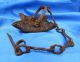 Rare Antique 4 Way Grease Lamp Blacksmith Made Primitive Decorated Iron Forged Primitives photo 4