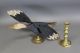 A Early Folk Art Carved Wooden Goose Weathervane - Whirligig Paint Primitives photo 1