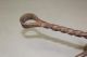 Rare 17th C Footed Rotating Wrought Iron Skewer Or Spit Best Decorated Handle Primitives photo 8
