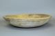 Great Early 19th C Turned Wooden Bowl In Maple Best Old Ivory White Wash Paint Primitives photo 6