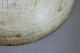 Great Early 19th C Turned Wooden Bowl In Maple Best Old Ivory White Wash Paint Primitives photo 8