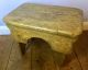 Antique Vintage Rustic Pine Milking Stool Table Traditional English Country Wood 1900-1950 photo 4