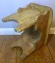 Antique Vintage Rustic Pine Milking Stool Table Traditional English Country Wood 1900-1950 photo 6