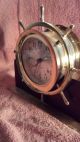 Seth Thomas Helmsman Brass Clock - But In Physical Clocks photo 4