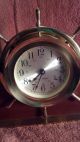 Seth Thomas Helmsman Brass Clock - But In Physical Clocks photo 5