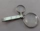 Rare Antique Sterling Silver Double Magnifying Glass Birmingham 1906 Other Antique Sterling Silver photo 1