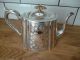 Victorian Silver Plated Engraved Teapot By Venture - Slater Bros Tea/Coffee Pots & Sets photo 2