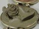 7 Antique Carved Lava Stone Cameos & Silver Bracelet South Italian photo 6