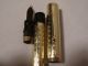 Early Sheaffer Gold Filled Lever Fill Fountain Pen Flat Top 14k Self Filling Nib Art Deco photo 11