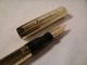 Early Sheaffer Gold Filled Lever Fill Fountain Pen Flat Top 14k Self Filling Nib Art Deco photo 2