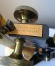 Antique 19th Century Bausch & Lomb Pat.  Oct 1885 Brass Microscope W Box & Slides Microscopes & Lab Equipment photo 4