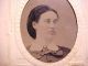 1860s Matted Tintype Young Lady By Surgeon Dentist In Dayton Pennsylvania Vg, Other Medical Antiques photo 3
