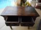 Antique Primitive Handcrafted Carved Wood Sideboard Table Or Console W/drawers Primitives photo 5