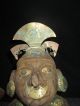 Mochica Wood Warrior And Gold Tumbaga Antique Precolumbian Moche The Americas photo 2