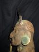 Mochica Wood Warrior And Gold Tumbaga Antique Precolumbian Moche The Americas photo 5