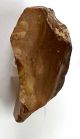 Acheulean Flint Stone Hand Axe Neanderthal Paleolithic Small Scraper Tool Neolithic & Paleolithic photo 3