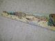 Collectible Sm Saw With Winter Picture Painted On Blade. Primitives photo 1