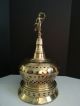 Vintage Turkish Brass Brazier With Copper Cooker Early 20th Century Islamic photo 3