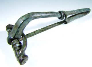 Lovely Ancient Roman Bronze Bow Type Brooch/fibula - A57 photo