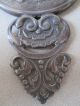 Vintage Hans Jensen Repousse Denmark Silver Plated Hand Mirror Fish Logo Other Antique Silverplate photo 4
