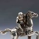 Chinese Collectable Tibet Silver Monkey & Horse Statue Gd8788 Other Antique Chinese Statues photo 1