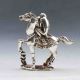 Chinese Collectable Tibet Silver Monkey & Horse Statue Gd8788 Other Antique Chinese Statues photo 4
