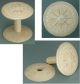 Ornate Antique Carved Bone Workbox Spool English Circa 1850 Other Antique Sewing photo 1