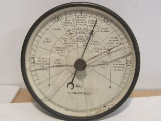 Vintage Barometer 1920s Taylor Stormoguide Scientific Instrument photo