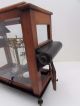 Vintage L Oertling Releas - O - Matic Balance Apothecary Scales In Cabinet Mod.  125a Other Antique Science Equip photo 3