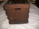 Primitive Sturdy Wooden Industrial Crate/fire Wood Box Handmade Heavy Primitives photo 1