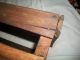 Primitive Sturdy Wooden Industrial Crate/fire Wood Box Handmade Heavy Primitives photo 4