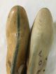 (2) Antique Cobbler Wooden High Heels Shoe Forms Left 6 1/2a,  Right 6a Dated 1936 Primitives photo 9