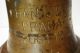 Hanjin Praha 2001 Marine Brass Bell & Builder ' S Plate / Plaque - 100 Other Maritime Antiques photo 2