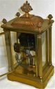 Antique Seth Thomas Kaiser Empire 15 Day Chime Clock Crystal Regulator Clocks photo 7