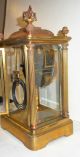 Antique Seth Thomas Kaiser Empire 15 Day Chime Clock Crystal Regulator Clocks photo 8
