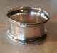 Vtg.  Antique English Sterling Silver Napkin Ring Rolason Brothers 1919 Napkin Rings & Clips photo 2