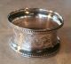 Vtg.  Antique English Sterling Silver Napkin Ring Rolason Brothers 1919 Napkin Rings & Clips photo 3