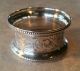 Vtg.  Antique English Sterling Silver Napkin Ring Rolason Brothers 1919 Napkin Rings & Clips photo 4