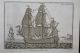 1776 Copper Plate Engraving Ship Building Maritime Engineering Pirates Print Other Maritime Antiques photo 1