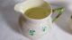 Vintage Belleek Shamrock Open Sugar Bowl And Creamer 6th Green Mark Footed Creamers & Sugar Bowls photo 1