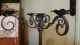 Victorian Floor Lamp Candle Stand Wrought Iron Telescopic.  Prop Display Lamps photo 7