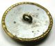 Lg Sz Antique Brass Button Detailed Rose Flowers Design - 1 & 1/4 