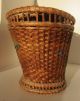 Small Painted Covered Basket,  19th Century Primitives photo 6